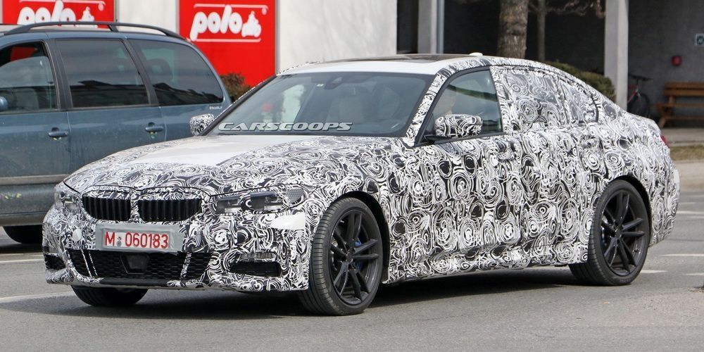 ภาพล่าสุดกับ 2019 BMW 3-Series พร้อมภาพอัพเดทจากภายใน