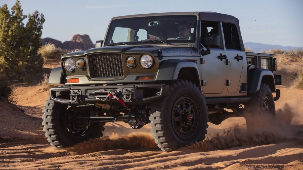 สาวก Jeep เตรียมเฮ !! Scrambler Pickup ปิกอัพสุดบึก หลังคาพับได้ จะพร้อมขายในช่วงปลายปี 2018 นี้