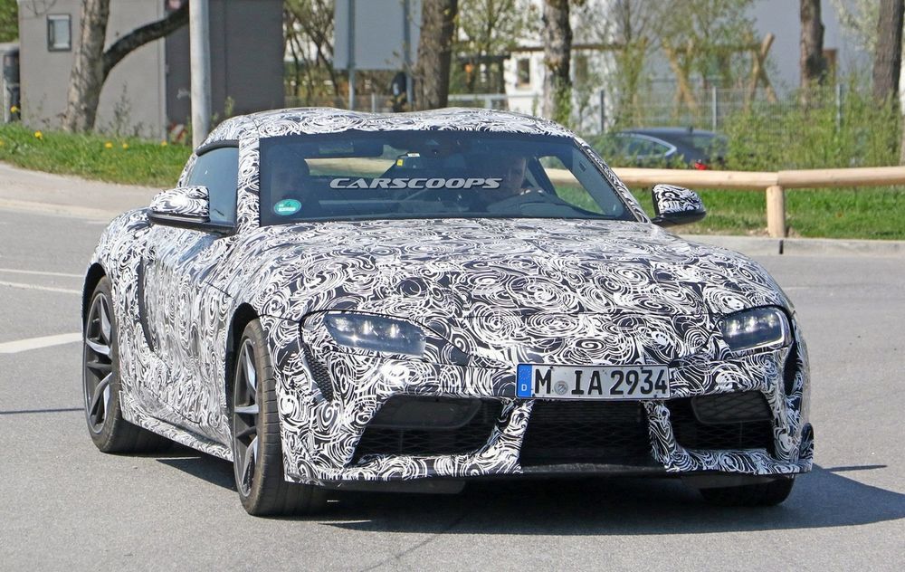 2019 Toyota Supra ใหม่กับล้อสปอร์ตลายทูโทนสุดคูลกว่าเดิม
