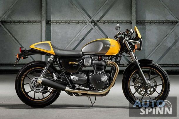 Triumph Bonneville แตกรุ่น T100 T100 Black และ Street Cup