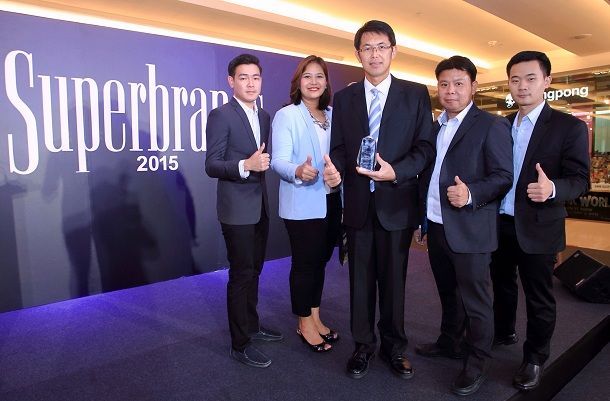 รถจักรยานยนต์ฮอนด้าคว้ารางวัลสุดยอดแบรนด์แห่งปี ซูเปอร์แบรนด์ไทยแลนด์ 2015