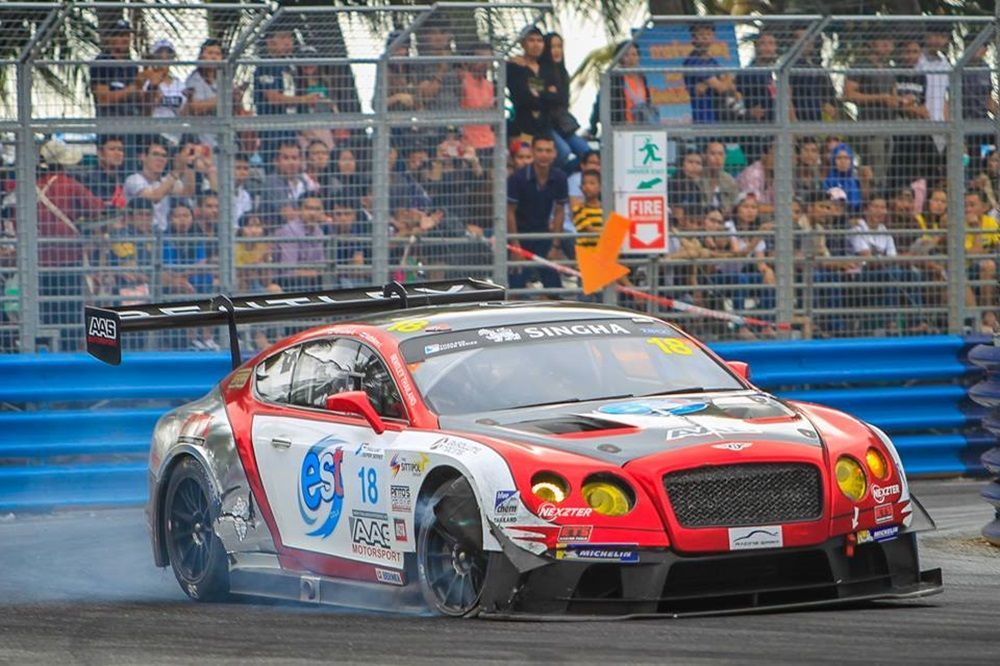 AAS Motorsport พา Bentley Continental GT3 ขึ้นโพเดี้ยมในการแข่งขัน Thailand Supercar GTM Plus ที่งาน Bangsean GrandPrix 2018