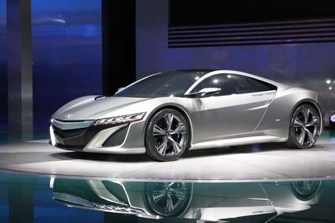 Acura/Honda NSX Concept การกลับมาของรถสปอร์ตตัวเก่ง เตรียมลงสู่ตลาดในปี 2015