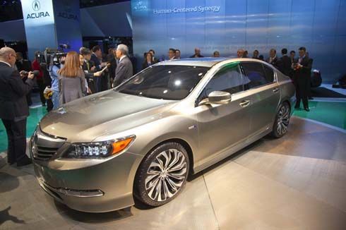 Acura เผยโฉม RLX Concept ต้นแบบซีดานหรูระบบไฮบริด ที่ New York Auto Show