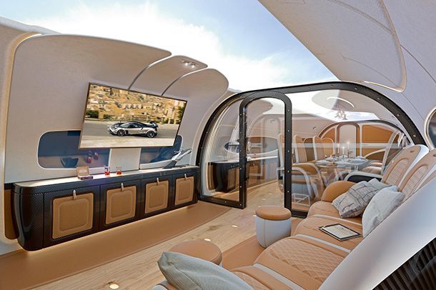 Airbus จับมือ Pagani สร้างห้องโดยสารสุดหรูสำหรับเครื่องบิน