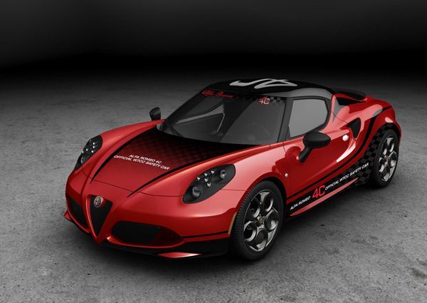 Alfa Romeo 4C ได้รับเลือกให้เป็นเซฟตี้คาร์การแข่งขัน WTCC