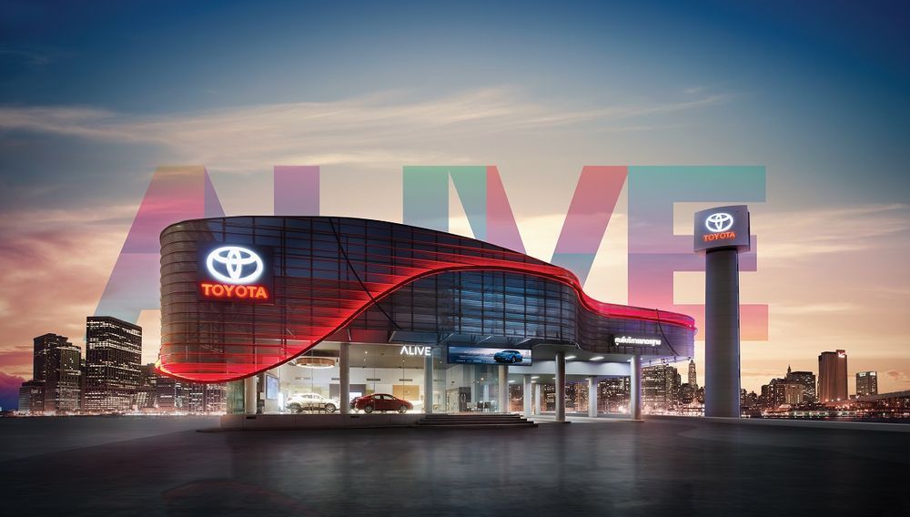Toyota ปฏิวัติโชว์รูมแบบใหม่ ALIVE SPACE สอดรับไลฟ์สไตล์คนรุ่นใหม่ เน้นแนะนำรถมากกว่าฮาร์ดเซลล์