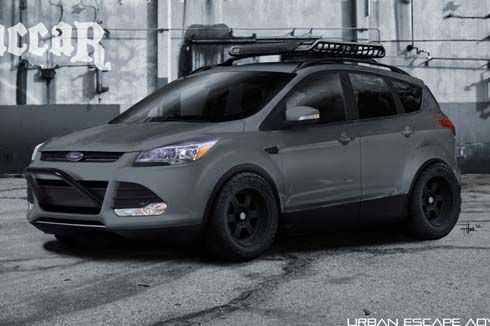 Ford อวดโฉม Escape สองรุ่นสองสไตล์ที่งาน 2012 SEMA Show