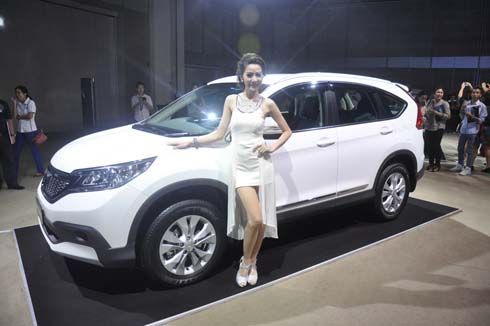 ชมภาพตัวจริง Honda CR-V 2013 โฉมใหม่ พร้อมแต่งสปอร์ตสไตล์ Modulo