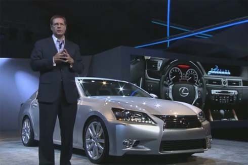 เปิดตัว All-New Lexus GS ปี 2013 ที่ Pebble Beach พร้อมขาย กุมภาพันธ์ปีหน้า