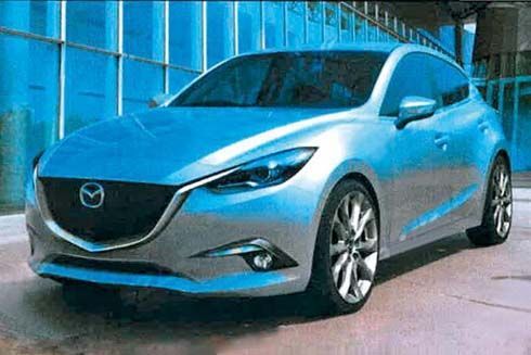 หลุด! All-New Mazda3 ปี 2014 รุ่นปรับโฉมใหม่หมด ในเวอร์ชั่นแฮทช์แบ็ค