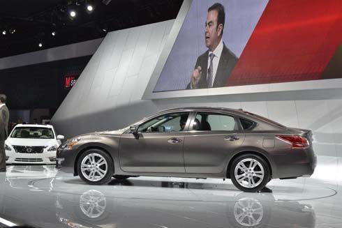 All-New Nissan Altima ปี 2013 รถยนต์ที่ขายดีเป็นอันดับ 2 ในอเมริกา เปิดตัวที่นิวยอร์ค