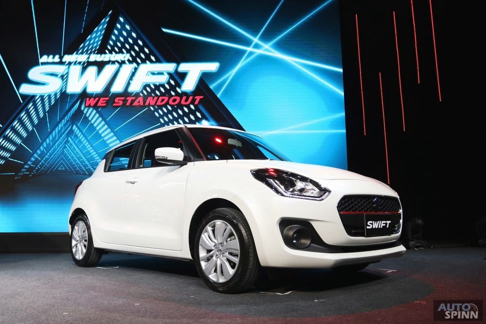 เปิดตัวแล้ว !! All New Suzuki Swift โฉมใหม่ เครื่องใหม่ Dual JET เคาะราคา 4.99-6.29 แสนบาท