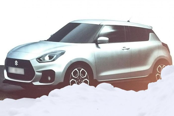 เปิดภาพหลุด Suzuki Swift เจนเนอเรชั่นใหม่