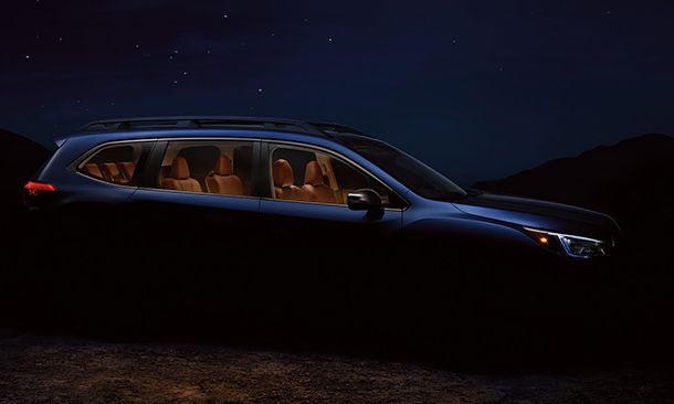 แย้มอีกทีเซอร์ 2019 Subaru Ascent รถเอสยูวีเบาะ 3 แถว