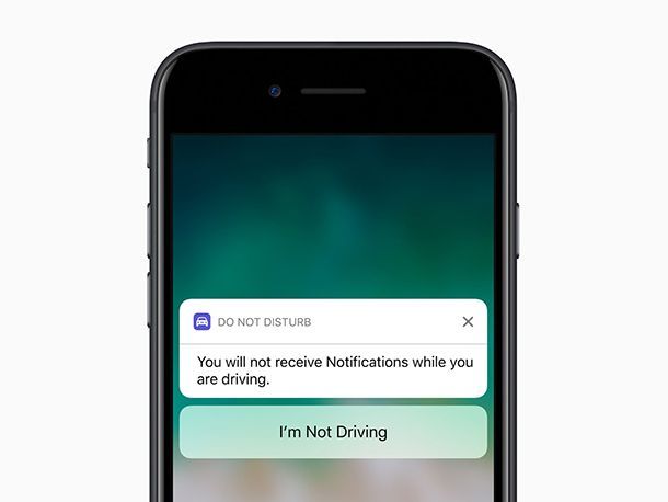 Apple ส่ง iOS 11 มาพร้อมโหมด Do Not Disturb ขณะขับขี่