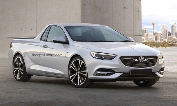 สวยเหมือนกันนะเนี่ย !! ภาพเรนเดอร์ Holden Commodore เวอร์ชั่นปิกอัพเล็ก จากศิลปินอิสระ