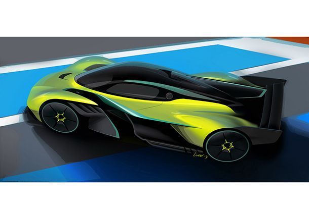 Aston Martin เผยทีเซอร์ Valkyrie AMR Pro ไฮเปอร์คาร์สำหรับสนามแข่ง