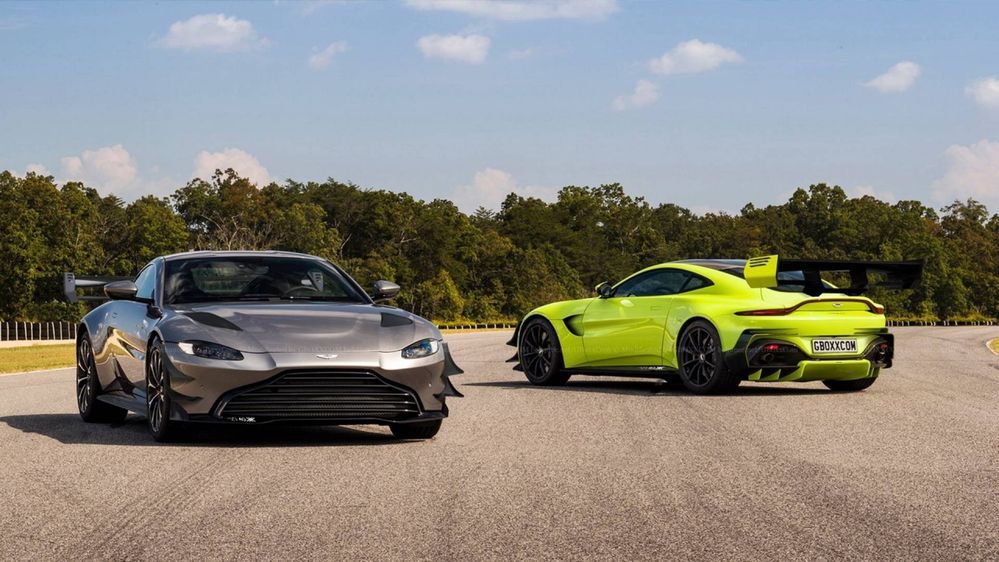 ชมภาพการออกแบบ Aston Martin Vantage GT สปอร์ตจีทีรุ่นใหม่กับรูปลักษณ์สุดดุดัน