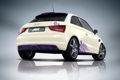 Audi A1 Supermini ในชุดแต่ง KLECKS, ALOHA และ HIGH VOLTAGE จาก ABT