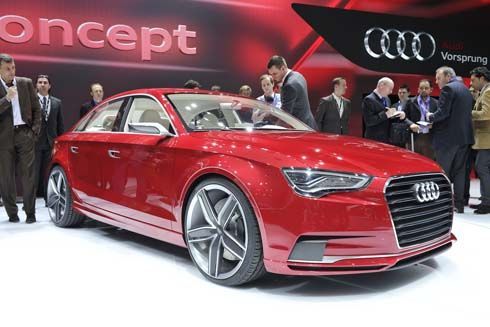 Audi A3 Concept Sedan คอมแพคท์คาร์หรูดูสปอร์ต เปิดตัวที่ Geneva Motor Show