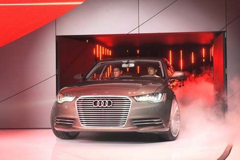 Audi A6 L e-tron Concept ซีดานหรูระบบไฮบริด เปิดตัวในงาน Auto China Show