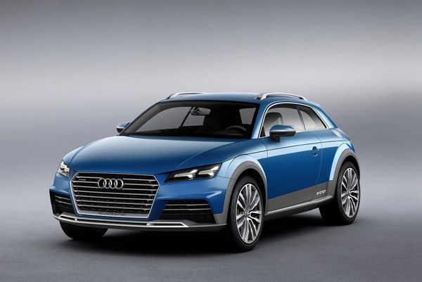 เปิดตัว Audi Allroad Shooting Brake รถต้นแบบ TT ไฮบริด 408 แรงม้า