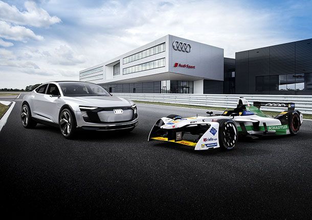 Audi เผยโฉม E-Tron FE04 รถแข่งประเดิมสนามฟอร์มูล่าอี