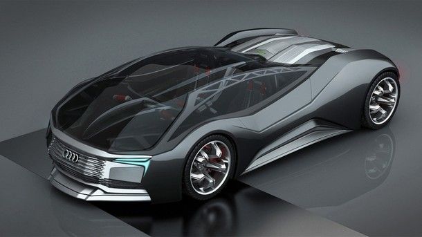 สุดล้ำ Audi เปิดเผยแนวคิดการออกแบบ F-Tron Concept รถยนต์พลังงานนิวเคลียร์
