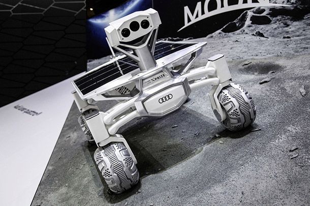 ยาน Audi Lunar Quattro เตรียมลุยดวงจันทร์ปลายปีหน้า
