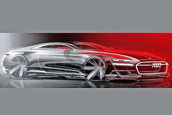 ยลโฉม Audi Prologue รถต้นแบบผ่านภาพสเก็ตช์ ก่อนเปิดตัวสัปดาห์หน้า