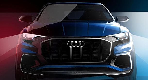 Audi จ่อเผยโฉม Q8 แฟล็กชิพเอสยูวีต้นเดือนหน้า