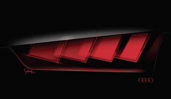 ออดี้เปิดภาพทีเซอร์รถต้นแบบมาพร้อมเทคโนโลยี OLED