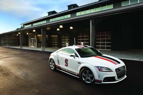 Audi TTS Pikes Peak อัตโนมัติ "ไร้คนขับ" แต่งตัวแนว Racing ดั้งเดิม ล้อหมุนโชว์ในคลิป