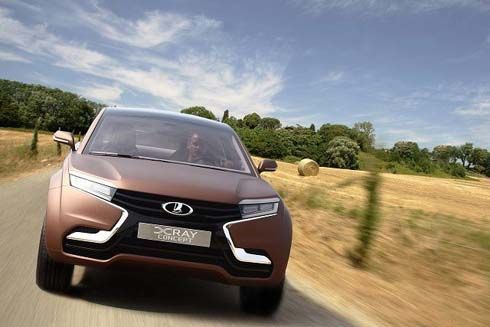 Lada X RAY Concept รถอเนกประสงค์ต้นแบบจากรัสเซีย โชว์ตัวที่มอสโก