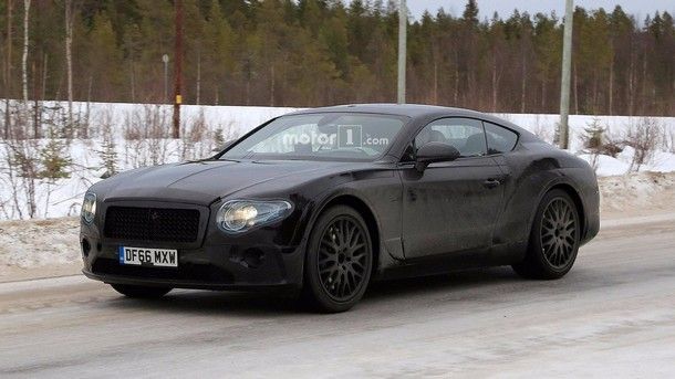 สปายช็อต Bentley Continental GT กับการเปิดเผยการพรางตัวมากยิ่งขึ้น