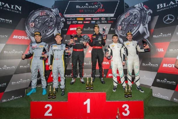 Bentley Continental GT3 คว้ารองแชมป์รุ่น Pro - Am ในรายการ Blancpain GT Asia Series 2017