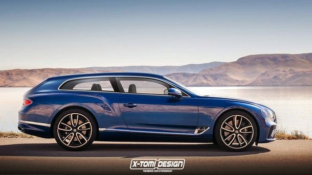 Bentley New Continental GT กับรูปลักษณ์สุดแปลกตา ผลงานการออกแบบจาก X-Tomi Design