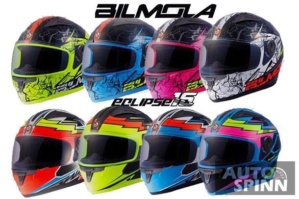 Bilmola Eclipse 2016 หมวกกันน็อควัยจ๊าบรุ่นฮิตโฉมใหม่กับ 8 ลายสุดแสบทรวง