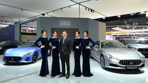 [BIMS2019] Maserati อวดโฉมยนตรกรรม 3 รุ่นใหม่ ในงานบางกอก อินเตอร์เนชั่นแนล มอเตอร์โชว์ 2019

