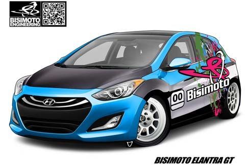 Bisimoto Engineering รีดแรงม้า 600 ตัวใต้ฝากระโปรง Hyundai Elantra GT
