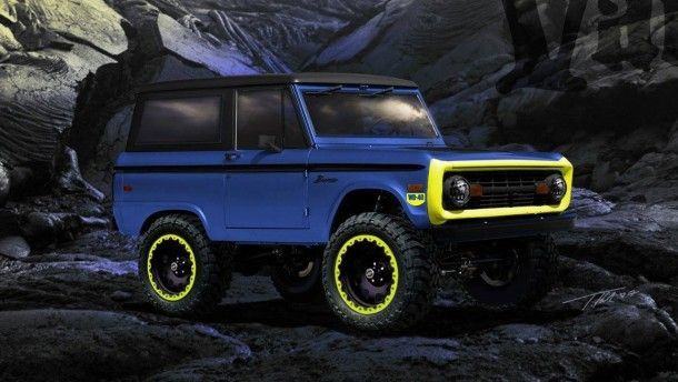 อย่างเฟี้ยว Ford Bronco ตัวโหดพลัง 450 แรงม้า ที่มาพร้อมครอสตูมน้ำมันหล่อลื่น WD-40