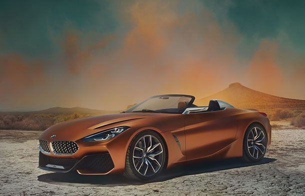 BMW เผยโฉม Concept Z4 รถสปอร์ตต้นแบบสวยกระชากใจ