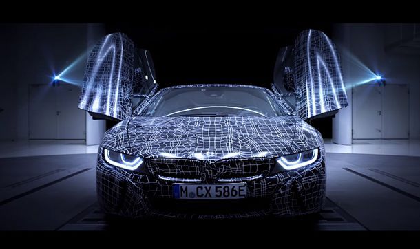 BMW เผยทีเซอร์ i8 Roadster รุ่นโปรดักชั่นครั้งแรก