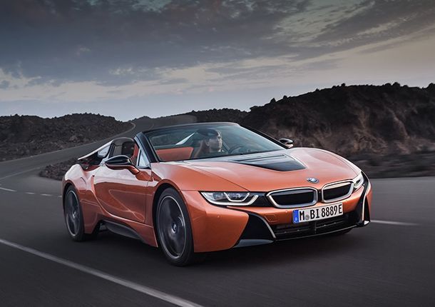 หล่อจริงๆ BMW เปิดตัว i8 Roadster รถสปอร์ตไฮบริดเปิดหลังคา