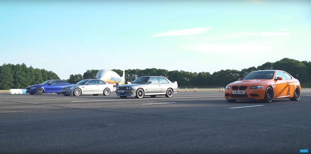 BMW M3 ท้าดวล วัดกันไปเลยเจนไหนแรงสุด