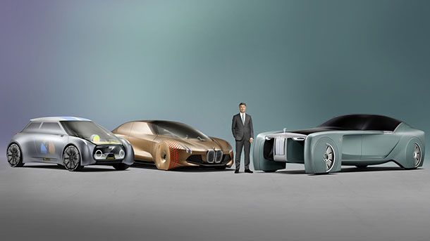 BMW เผยโฉมสองรถต้นแบบ MINI - Rolls-Royce ฉลอง 100 ปี