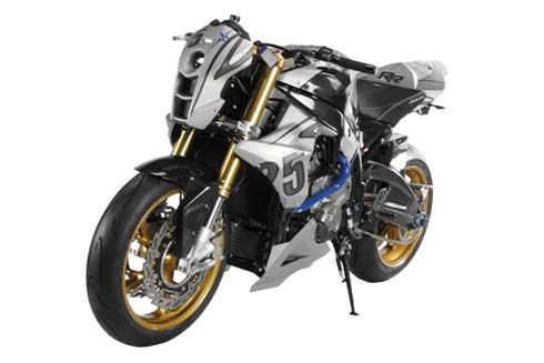 BMW S1000RR Piranha มอเตอร์ไซค์แต่งกึ่งเปลือยโดย Wunderlich โผล่ที่ Intermot