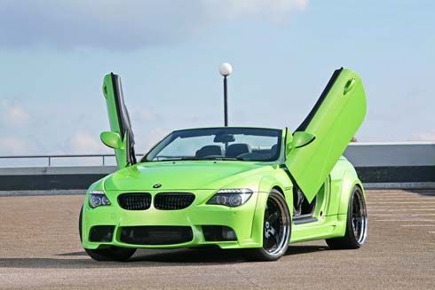 BMW 645i Series 6 เจนเนอเรชั่นที่ 2 เสริมแรงแต่งเขียว ติดแอโรพาร์ทโดย CLP Automotive