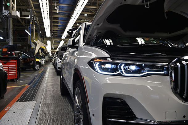BMW แย้มภาพ X7 รุ่นพรีโปรดักชั่นออกจากสายการผลิต
